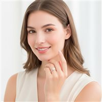 Anello Mazzon Gioielli Donna in Oro Zircone DZAN48 - DZAN48